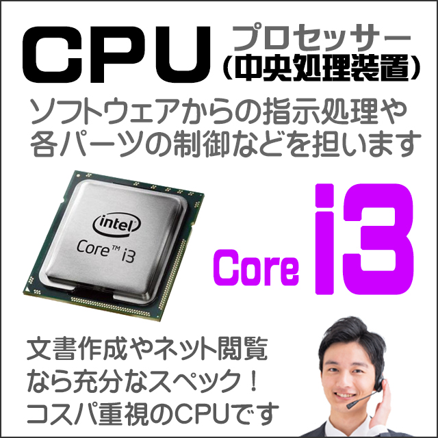 CPU★コアi3