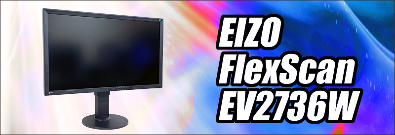 EIZO FlexScan EV2736W 27.0インチ液晶ディスプレイ 解像度 2560×1440